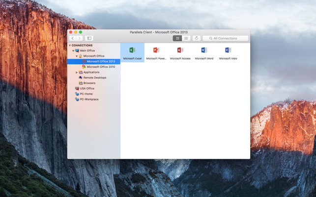 Parallels for mac network settings